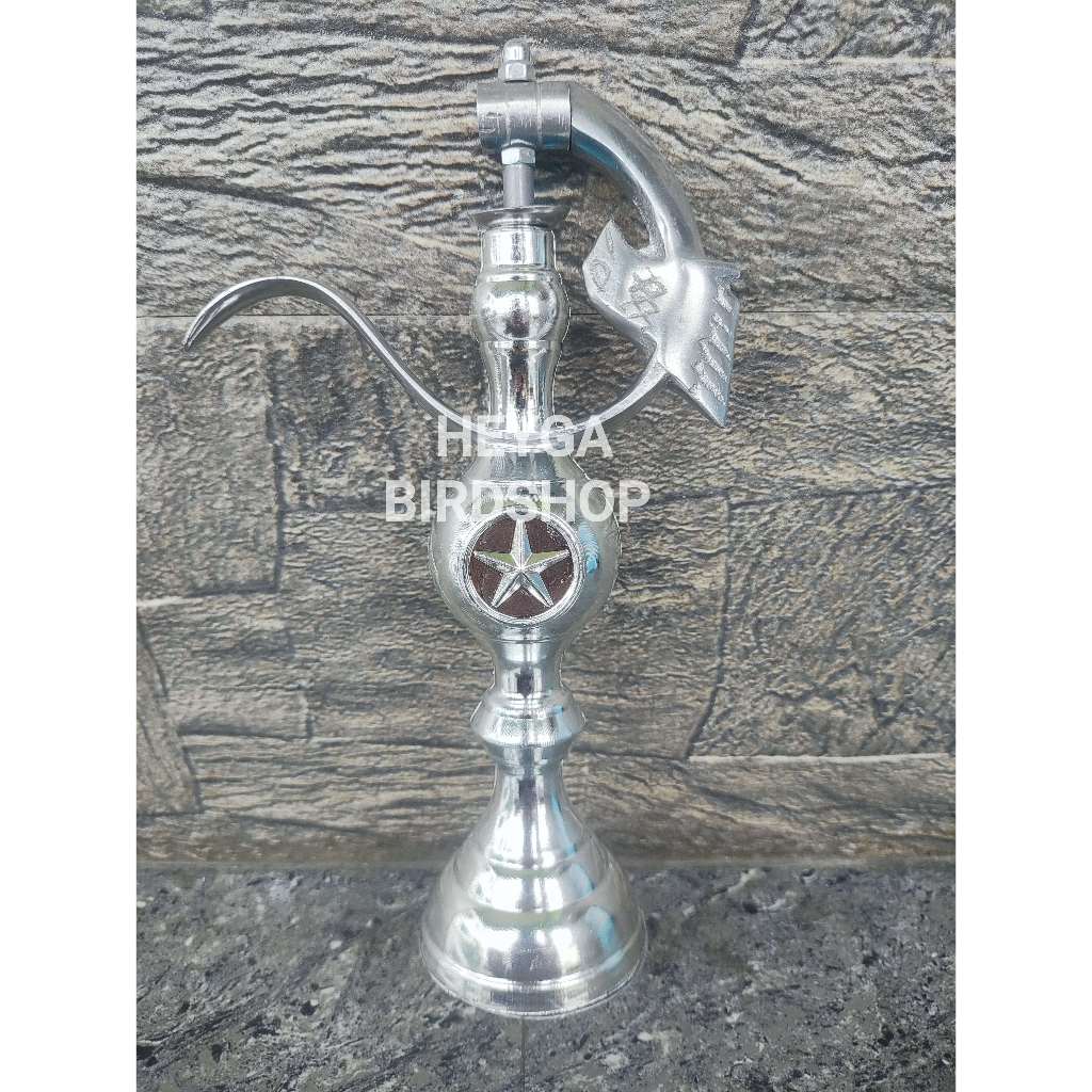 GANTUNGAN LIPAT BNR + PION PLECI BINTANG BAHAN PVC SANGKAR KANDANG BURUNG LOVEBIRD PLECI PREMIUM