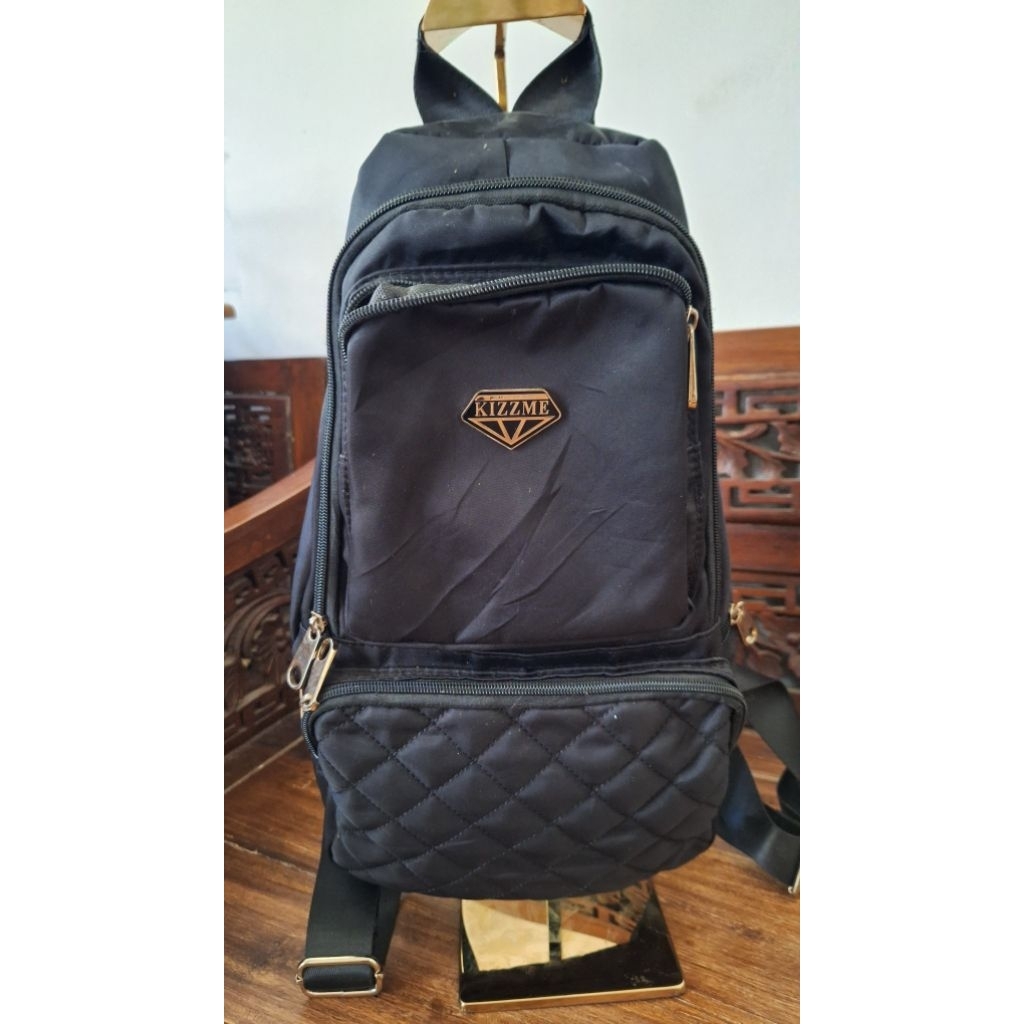 PRELOVED TAS RANSEL BAHAN NILON TEBAL