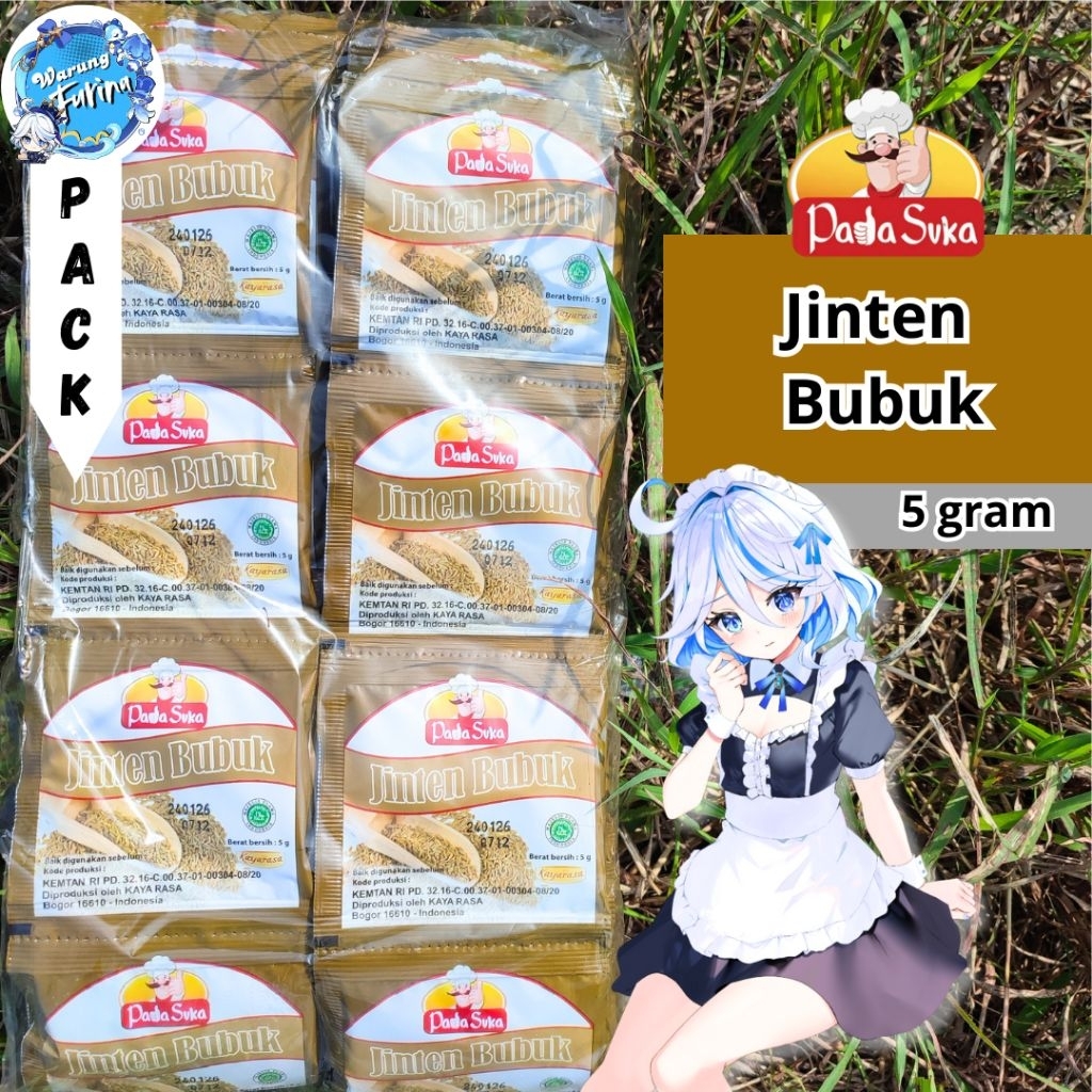 Padasuka Jinten Bubuk Sachet 5gr | Pack