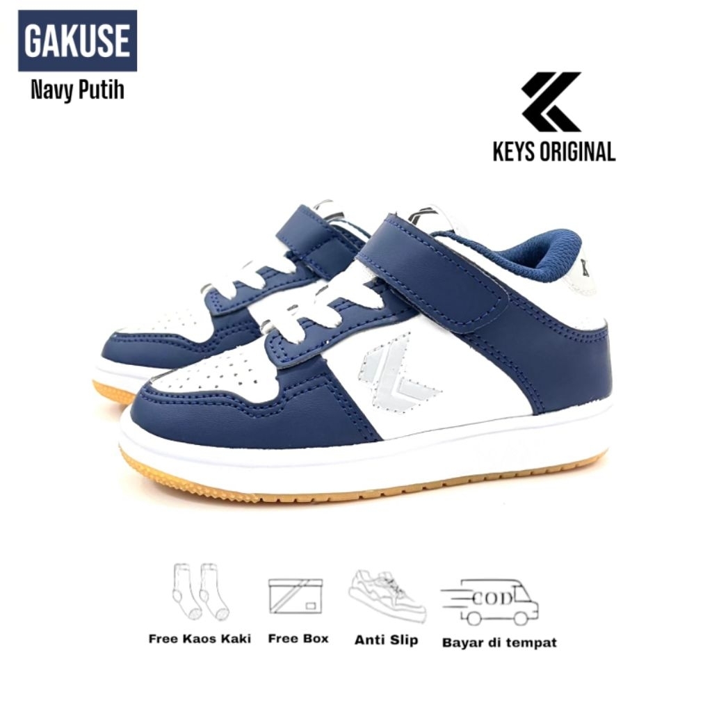 Sepatu Sekolah Anak Laki Laki Perempuan Tk Sd Sepatu Tali Anti Slip