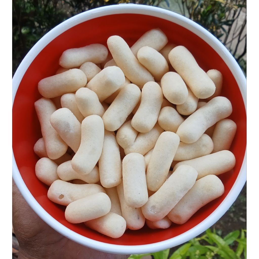 Pilus Ikan 200Gram / Pilus Kapsul / Snack Gurih Renyah