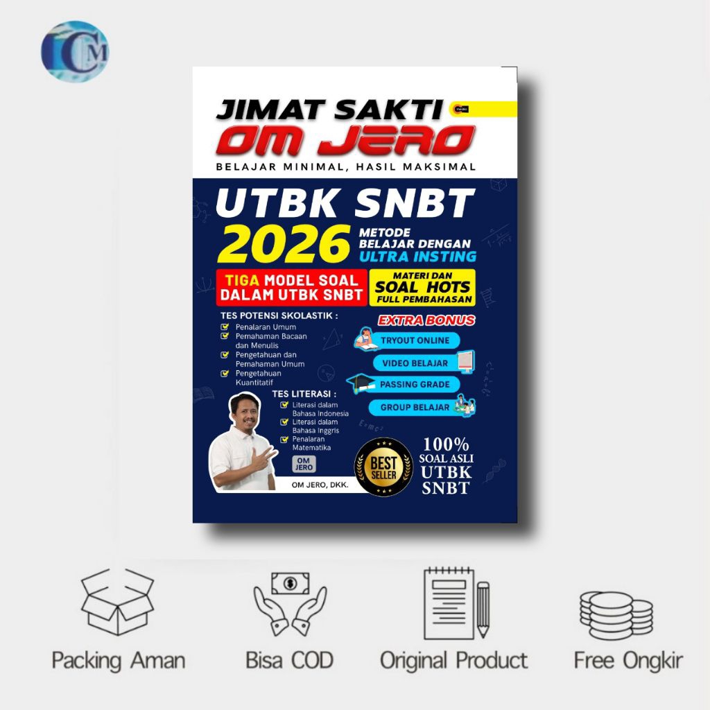 Buku UTBK; Jimat Sakti Om Jero UTBK SNBT 2026 - Om Jero