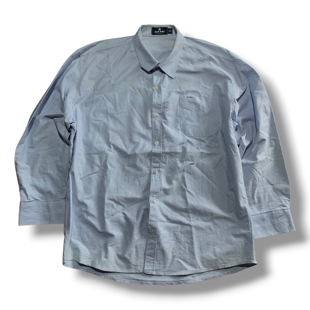 OKKANE City Boy Oxford L/S Button Shirt