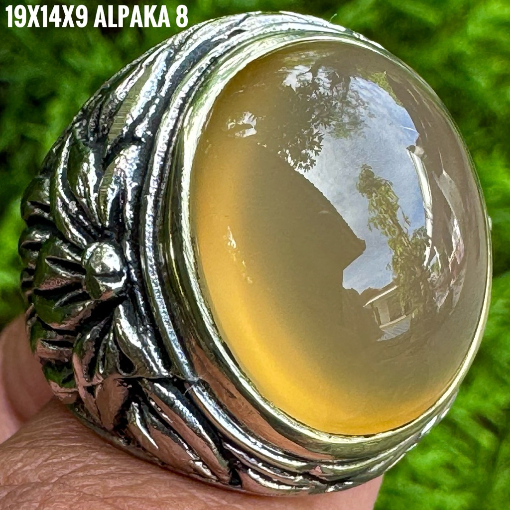 Cincin Batu Akik Natural Bio Solar (Asli Alam)