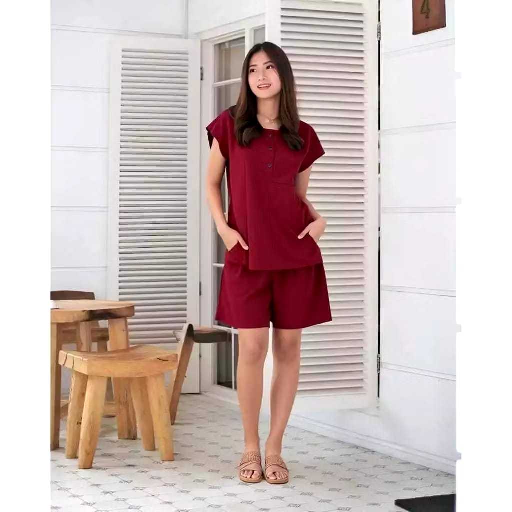 PROMO CUCI GUDANG BELI 1 DAPAT 1 | SETELAN BANGKOK WANITA BAHAN RAYON TWILL SETCEL PREMIUM