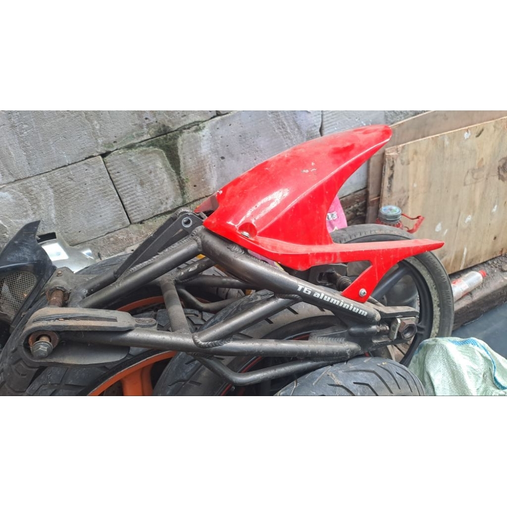 swing arm megelli 250cc arm minerva megelli 250cc