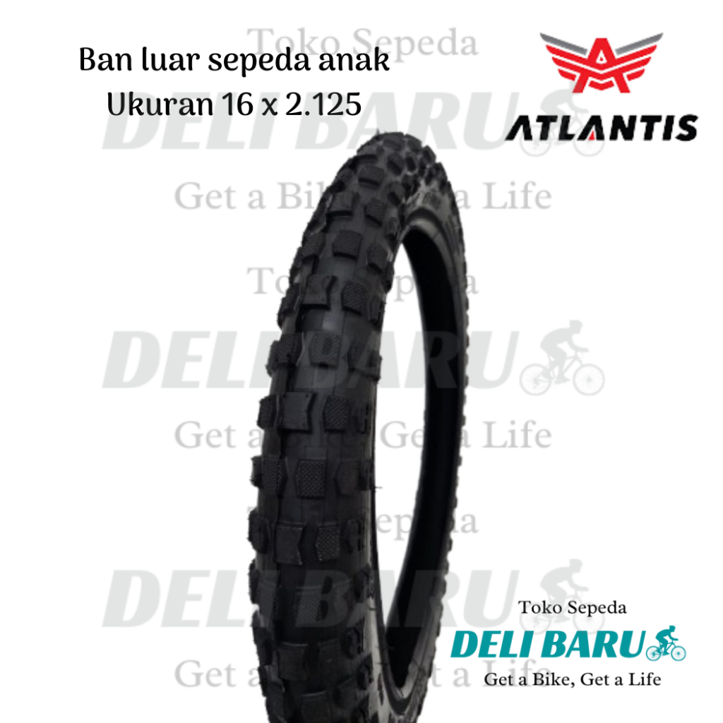Atlantis Ban luar 16 x 2.125 sepeda anak