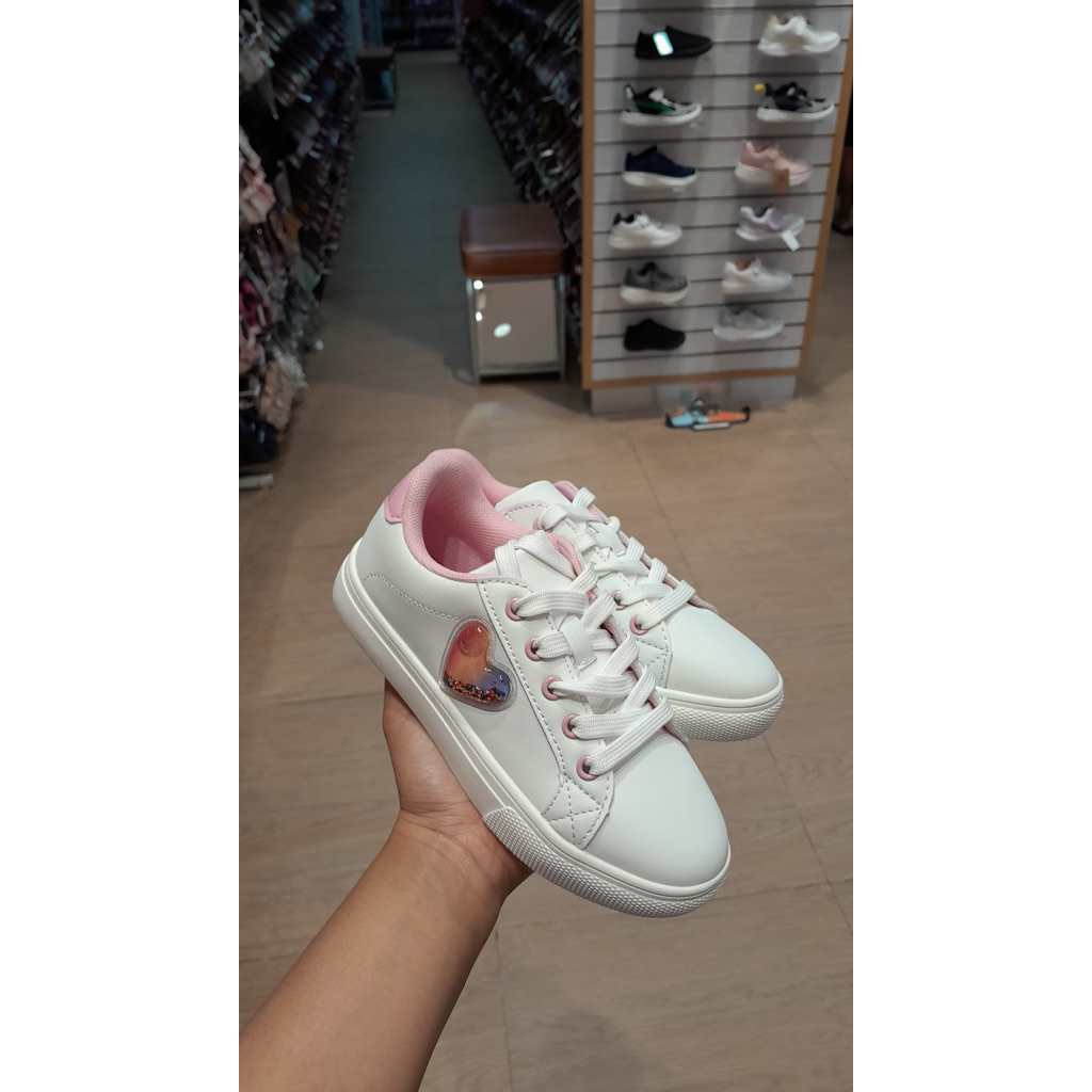 ❗️JASTIP Payless Brash Royalty Childrens Jane Heart Sneakers - White
