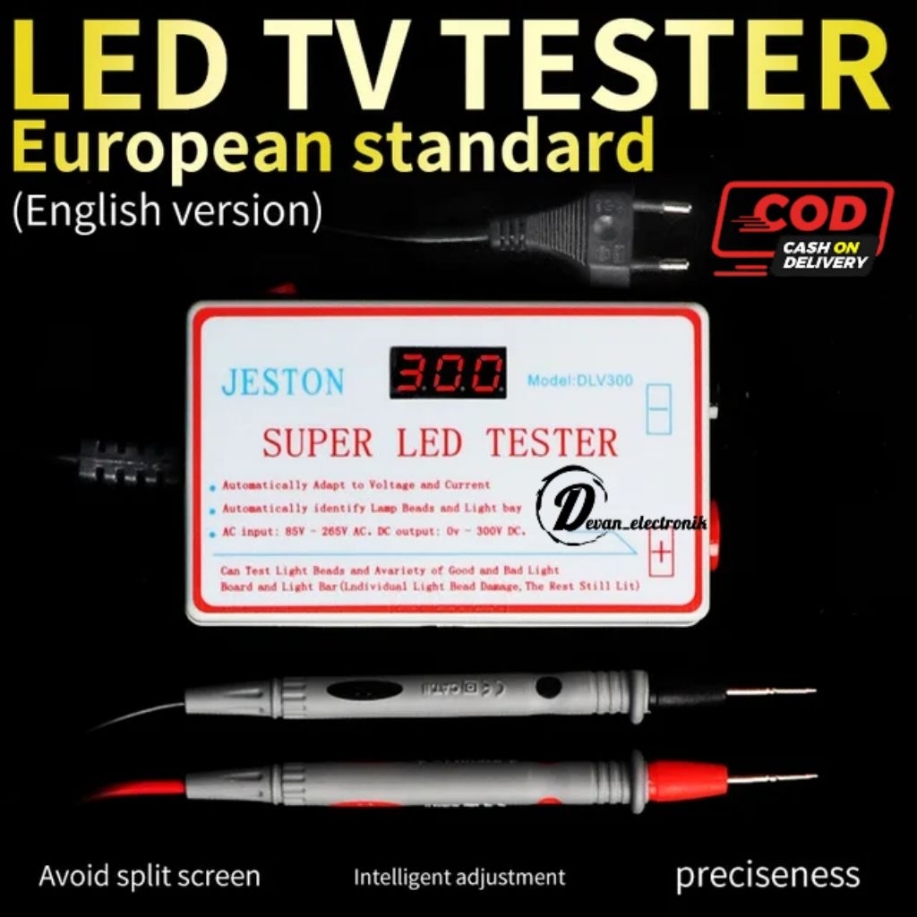TESTER LED BACKLIGHT UNTUK TV - ALAT TEST LED TV - TESTER PENGUKUR LAMPU LED BACKLIGHT TV
