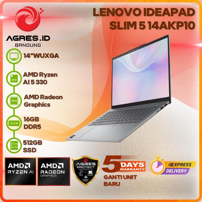 LENOVO IDEAPAD SLIM 5 14AKP10 RYZEN AI 5 330 16GB 512GB 14" WUXGA OLED
