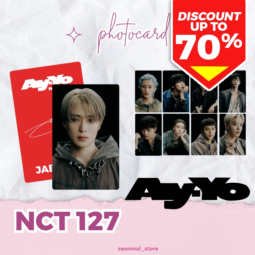 PHOTOCARD PC NCT 127 AY-YO / AY-YO ALBUM DIGIPACK VER