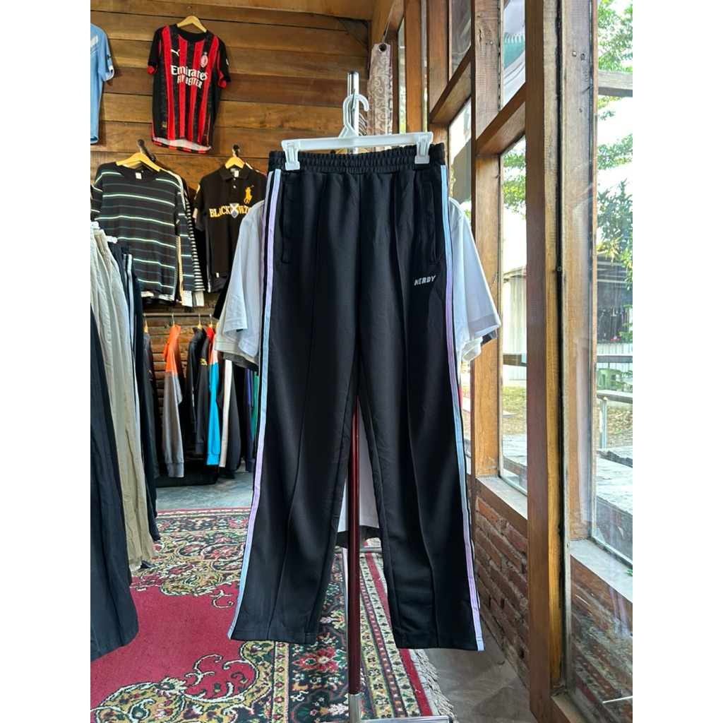 Trackpant Nerdy Black Second Original