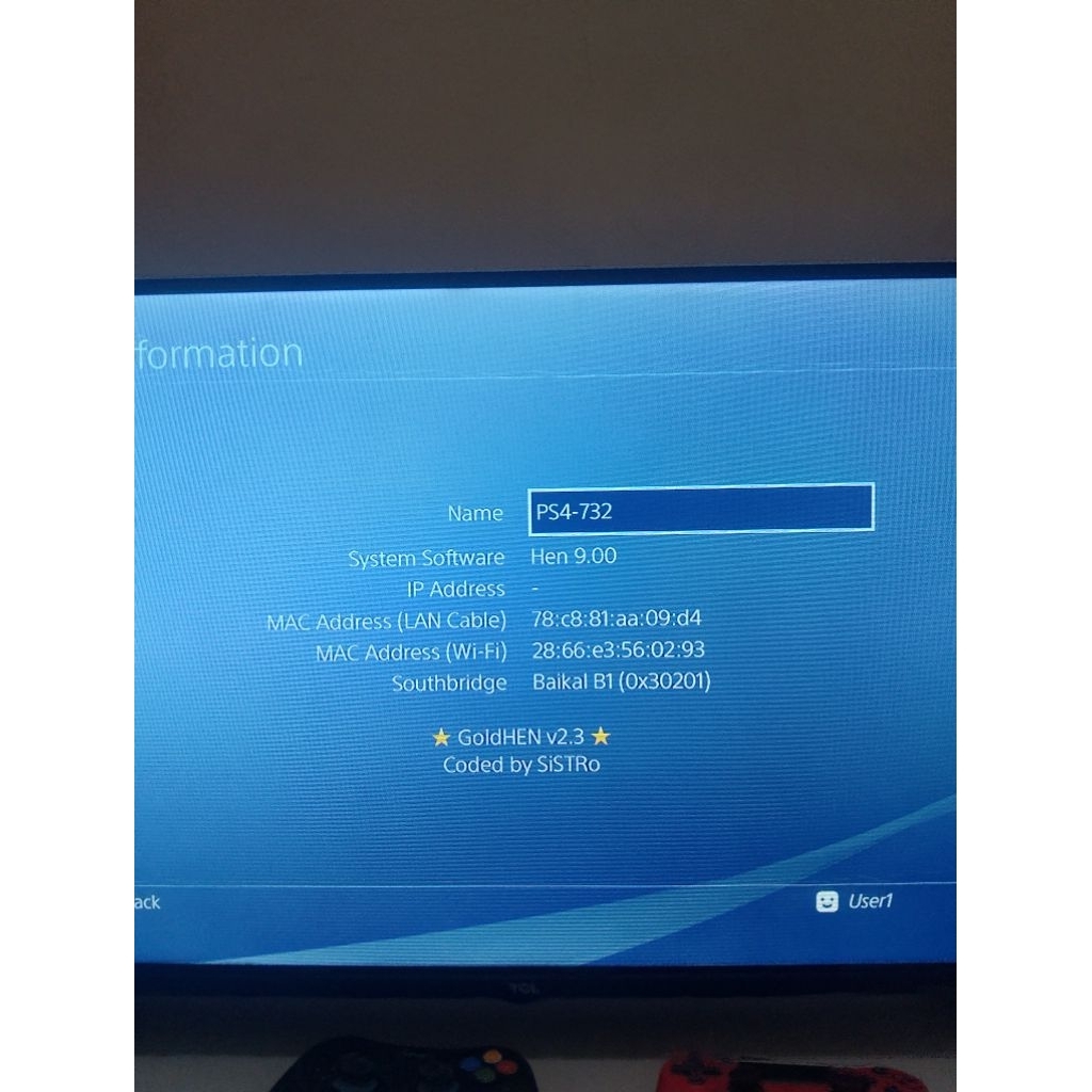 PS4 slim hen seri 22 fw 9.0 1TB full game 2 stik op+hdd external