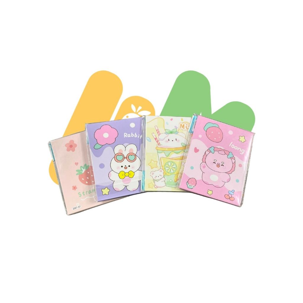 CERMIN LIPAT KECIL KARAKTER BONEKA LUCU