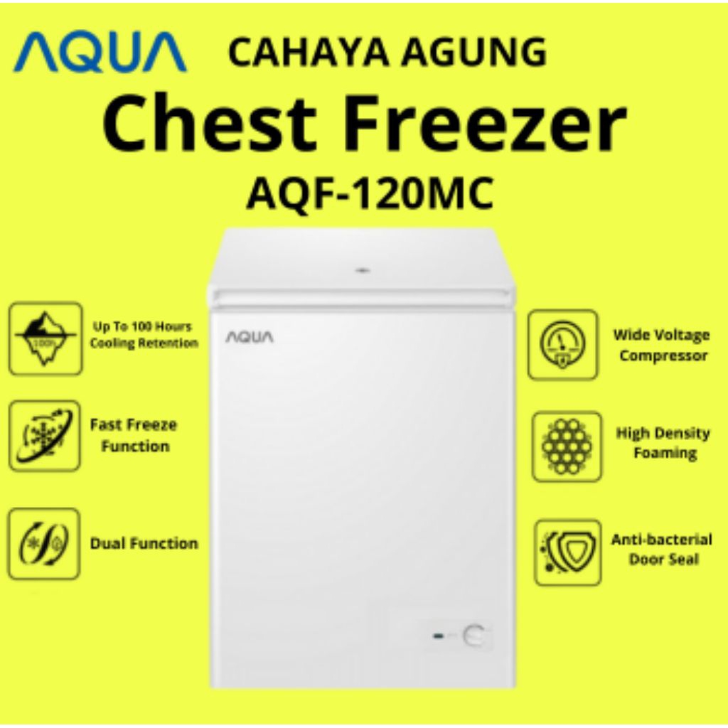 AQUA Freezer Box Chest Freezer AQF-120MC