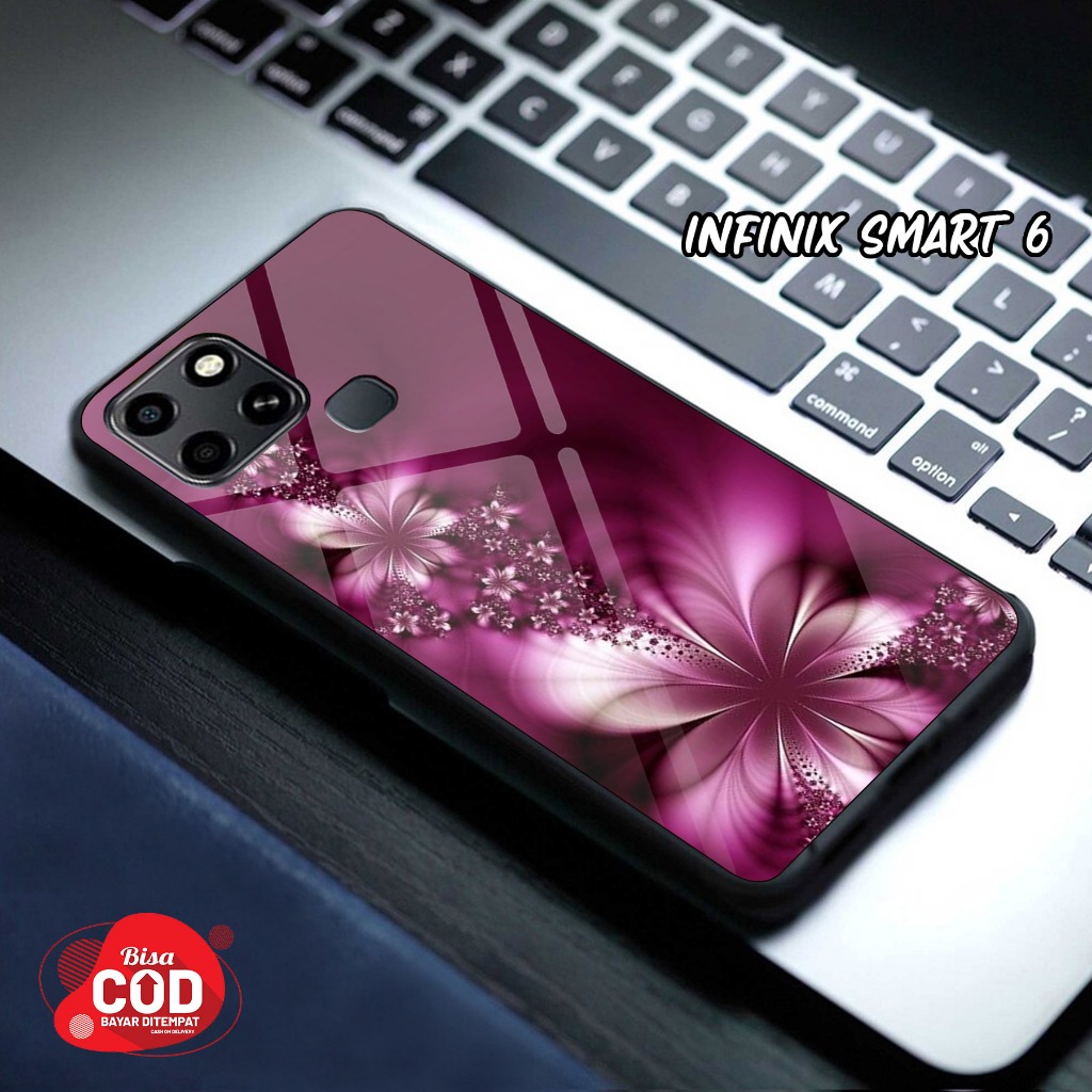 ase Infinix Smart 6 - Casing Infinix Smart 6 Terbaru [ BUNGA ] Silikon Hp Infinix Smart 6 - Kesing H