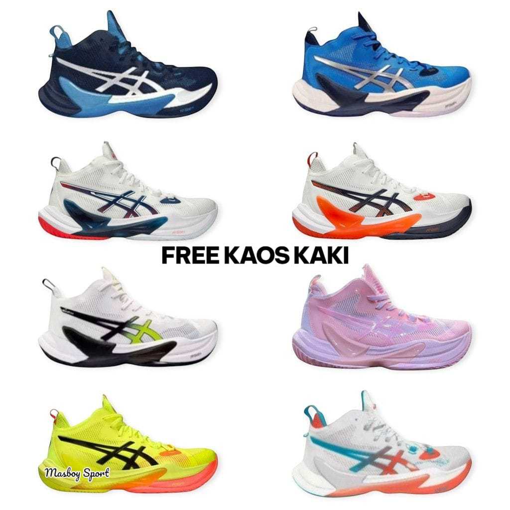 Sepatu Olahraga Voli Metarise 2 Grade Ori Terlaris Bonus Kaos Kaki