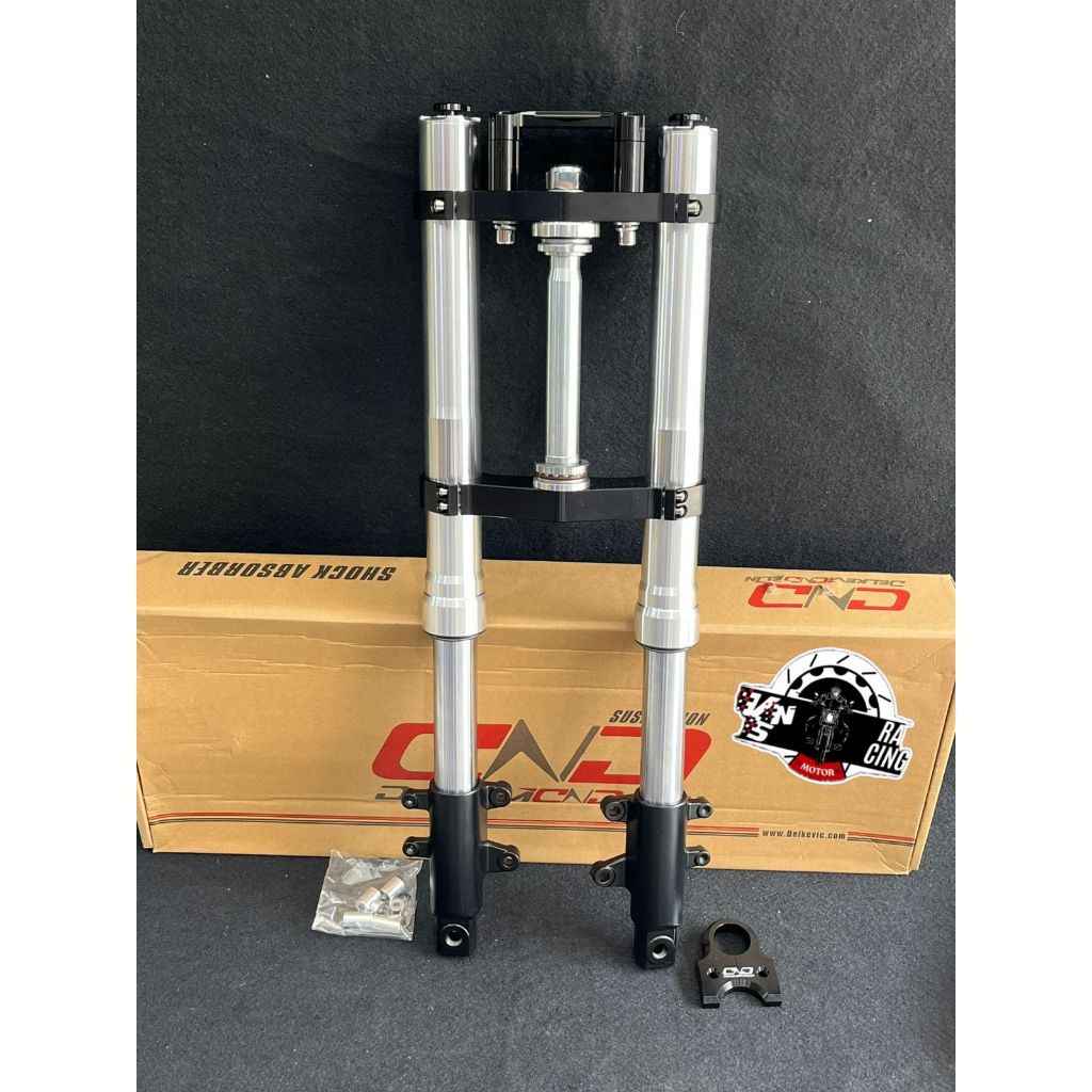Up Side Down/Shock Depan DELKEVIC Vixion NEW FULL CNC ORIGINAL