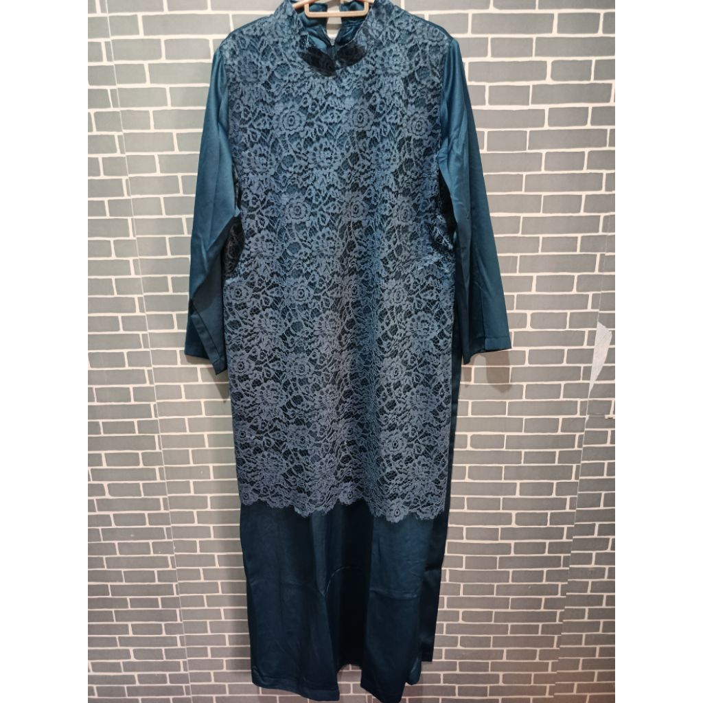 pre❤ Baju pesta brokat ukuran jumbo(sekali pakai) Gamis.
