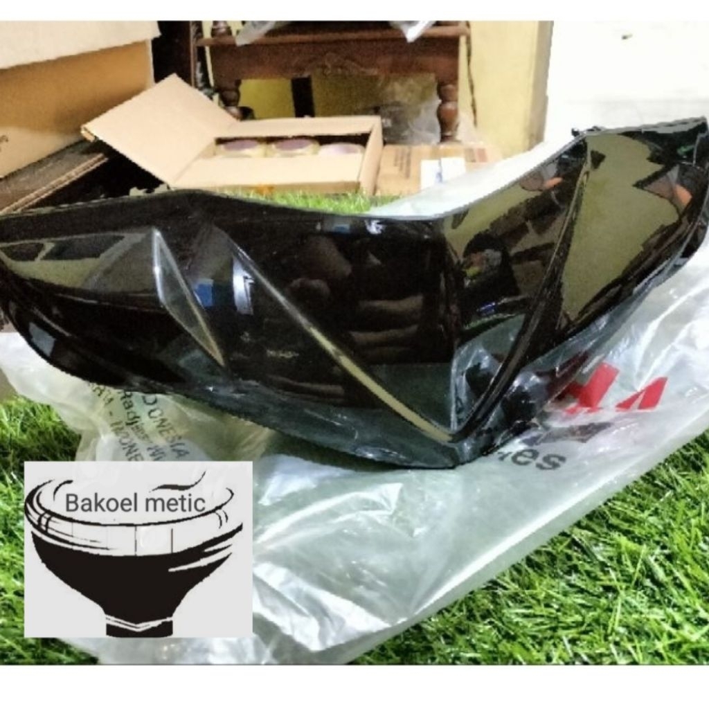 batok depan Mio soul karbu hitam original cover batok depan Mio soul karbu original cover kepala dep