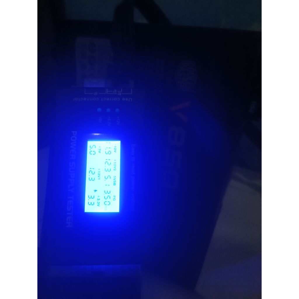 PSU cooler master v850 80+ gold