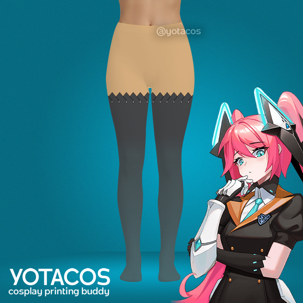 Stocking Layla Miss Hikari MLBB Mobile Legend Cosplay Kostum