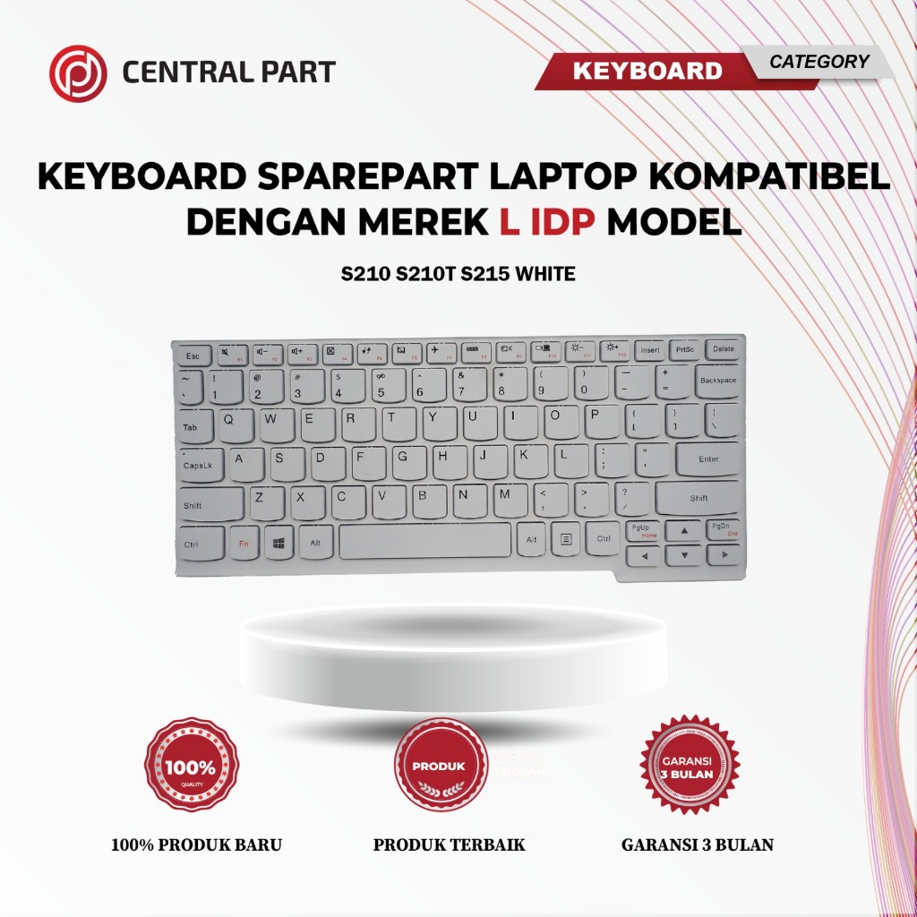 Keyboard LNV Ideapad S210T S215 S210 White