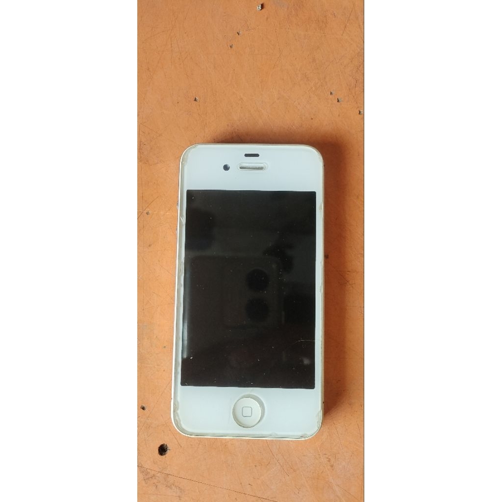 BEKAS Jual Gambling Mesin Iphone 4s Kondisi Nyala Logo Apple