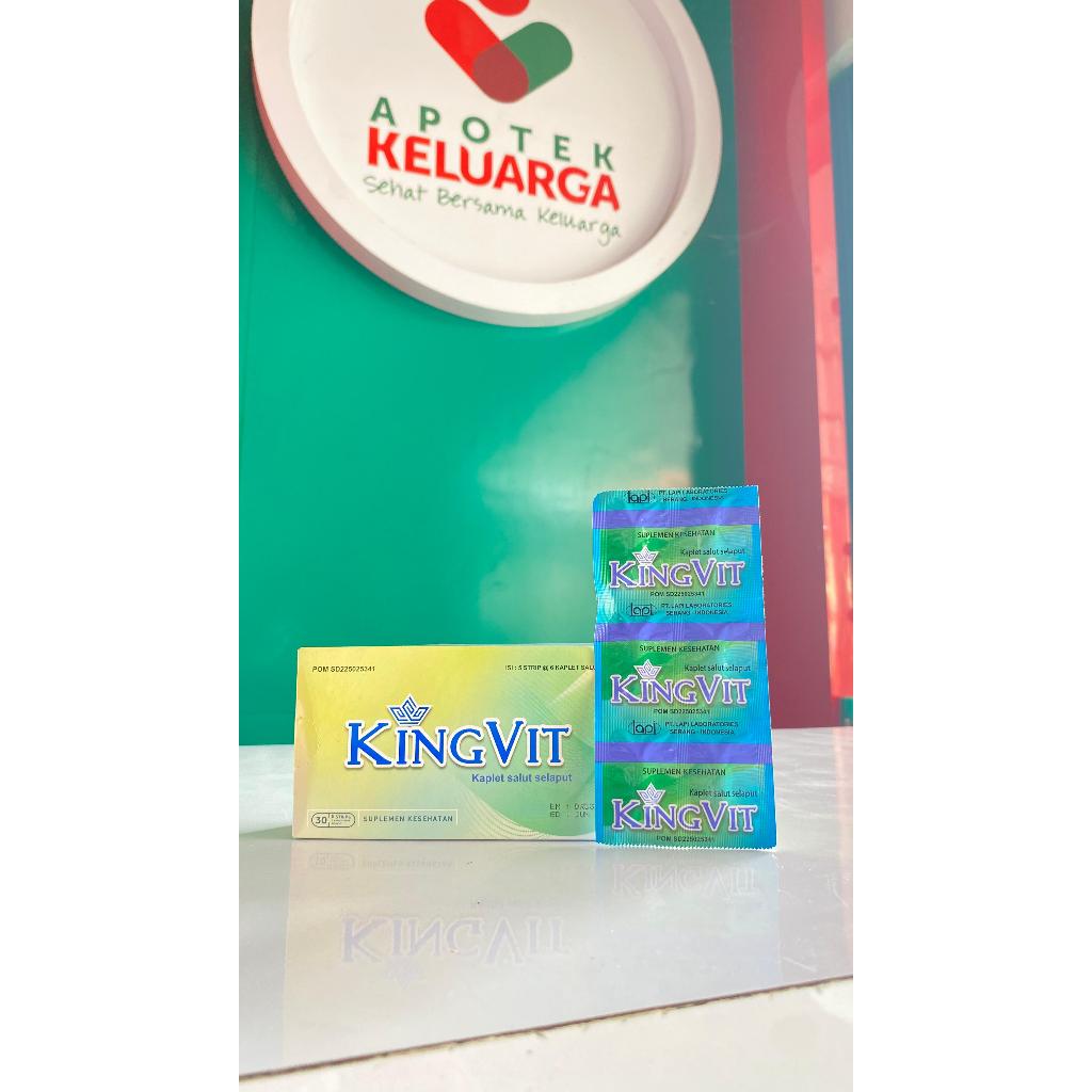 KINGVIT & QUEENVIT VITAMIN PROMIL PERSTRIP ISI 6 TABLET