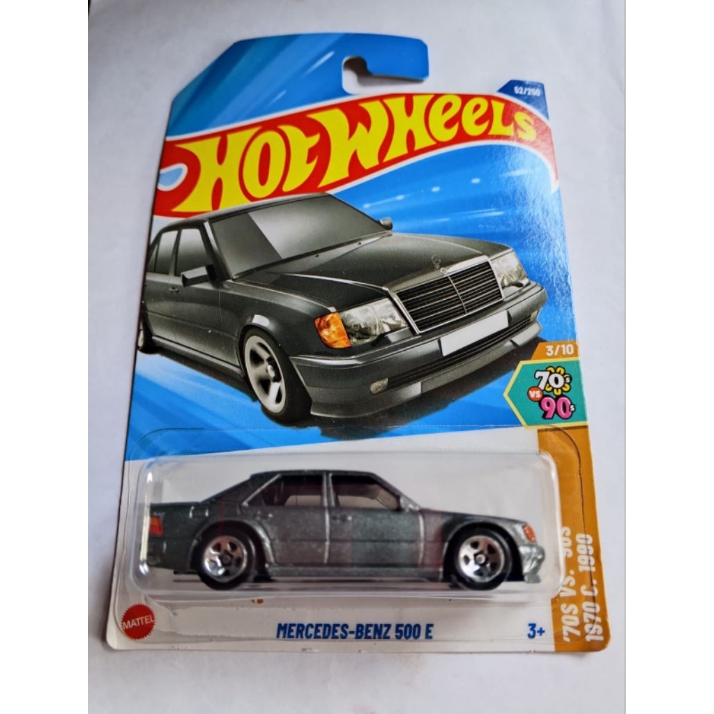 Hotwheels Mercedes-benz 500 E silver