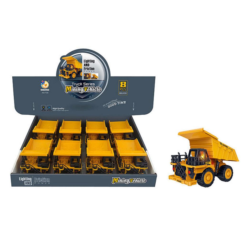 Mainan Anak Diecast Truk Tambang Mining Vehicle - Mainan Truk Anak Manual