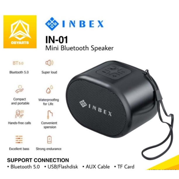 INBEX IN-01 / HY-22 Series Portable Mini Speaker Bluetooth Bass