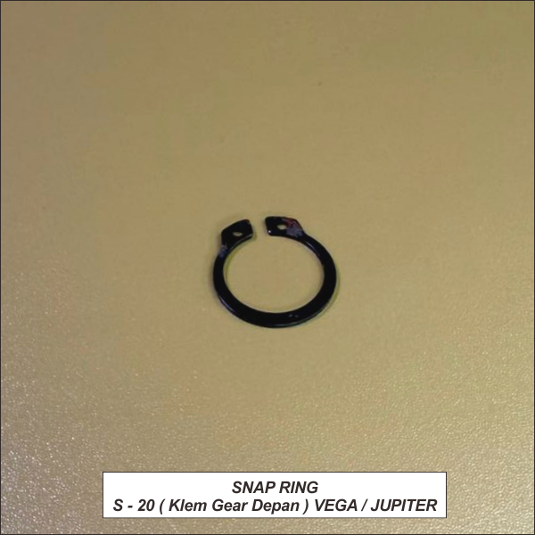 Snap Ring S - 20  ( Klem Gear Depan )  Vega  Jupiter