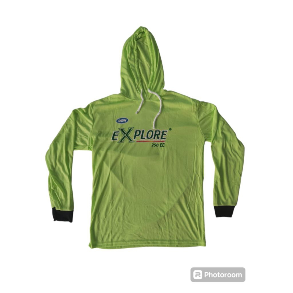 Kaos Pertanian Explorer Bertudung