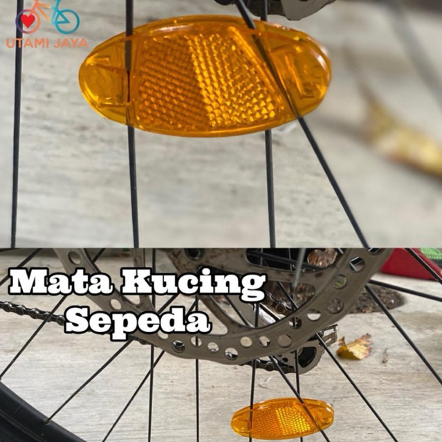 Mata Kucing Reflektor sepeda