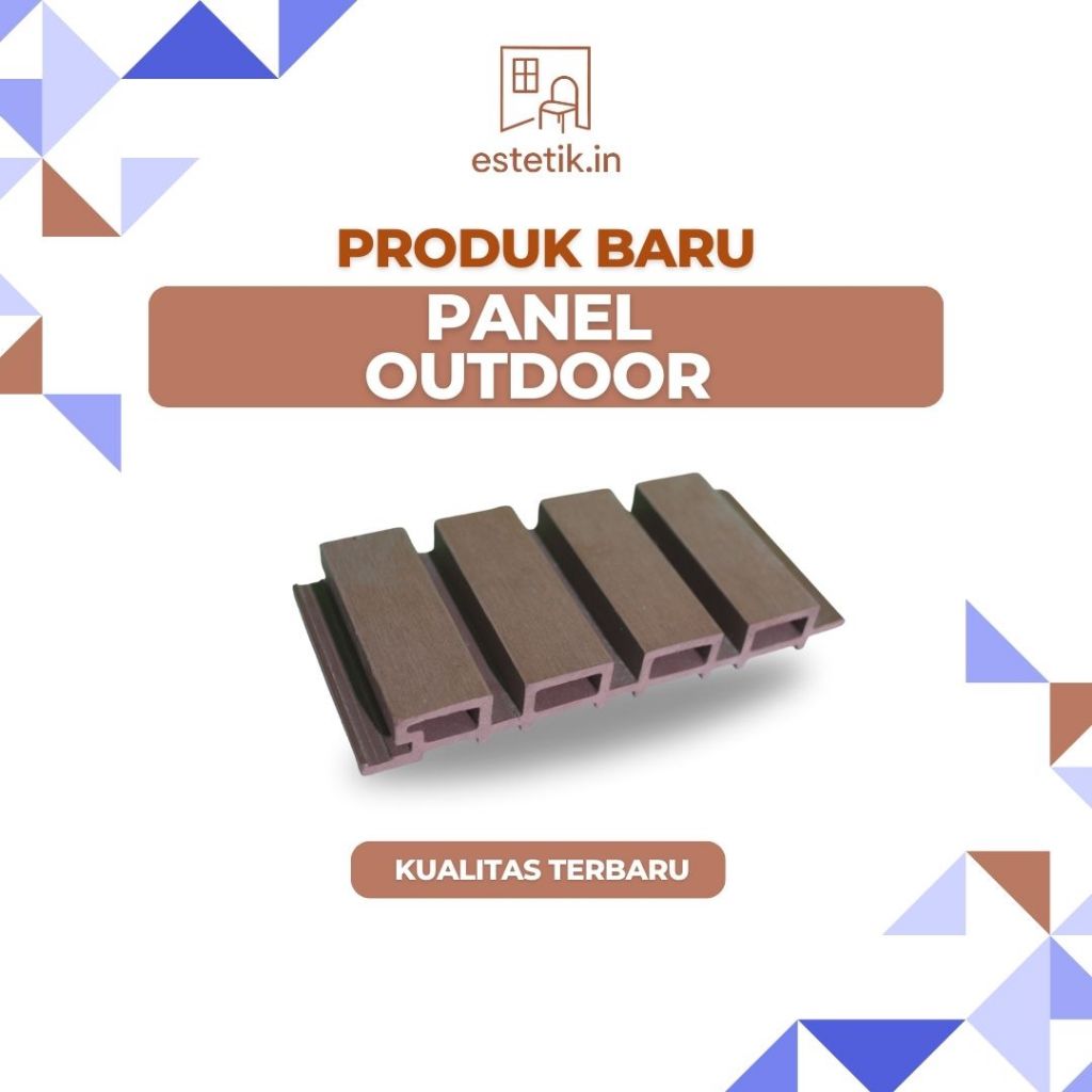 Wpc panel PREMIUM Wall Cladding WPC Wood Panel Outdoor Kisi Kisi Wall Panel Dinding