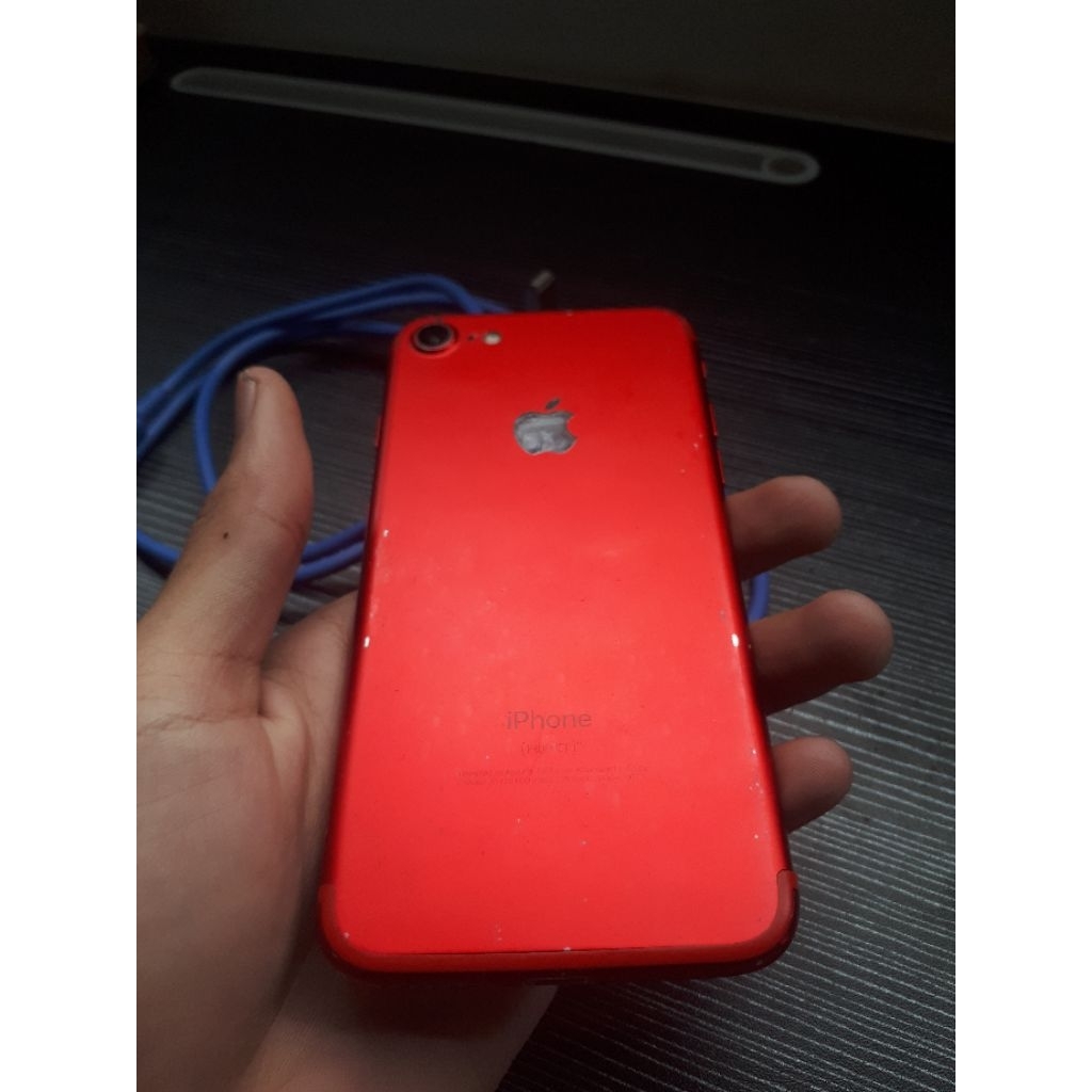 iphone 7 128 gb red merah second bekas