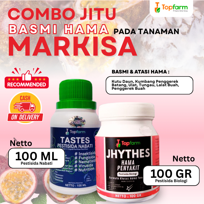 Insektisida Buah Markisa / Obat Hama Buah Markisa / Obat Hama Daun Markisa / Obat Hama Ulat Buah Mar