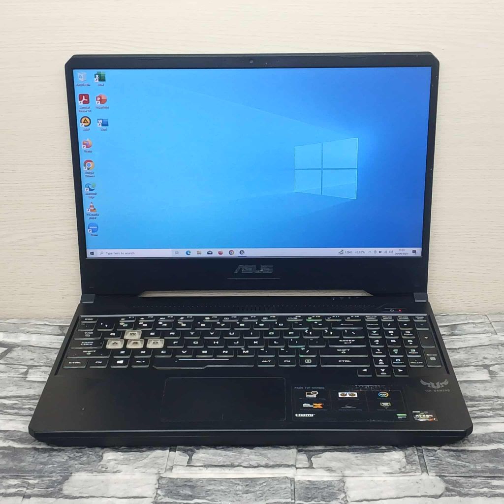 LAPTOP ASUS TUF GAMING FX505DT AMD RYZEN 7 3750H 8GB SSD 256GB + HDD 500GB GTX 1650