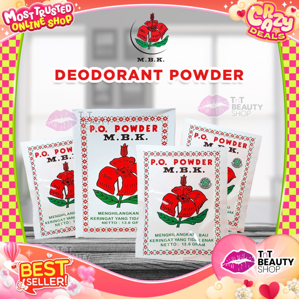 MBK Powder Putih - Silver - Deodorant Powder -  Sachet | Tnt beauty shop