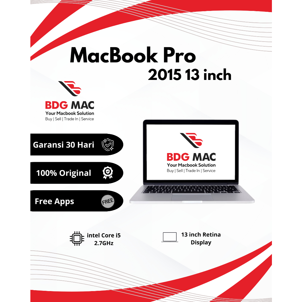 Macbook pro retina 13inch early 2015 16GB 512GB CTO SECOND ORIGINAL