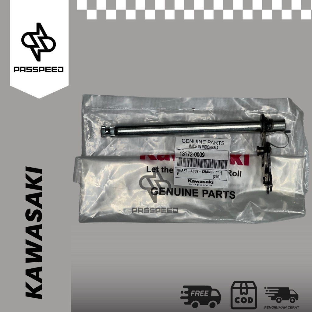 AS VERSENELING KLX AS OPERAN GIGI PNP NINJA KAWASAKI ORIGINAL 13172-0009