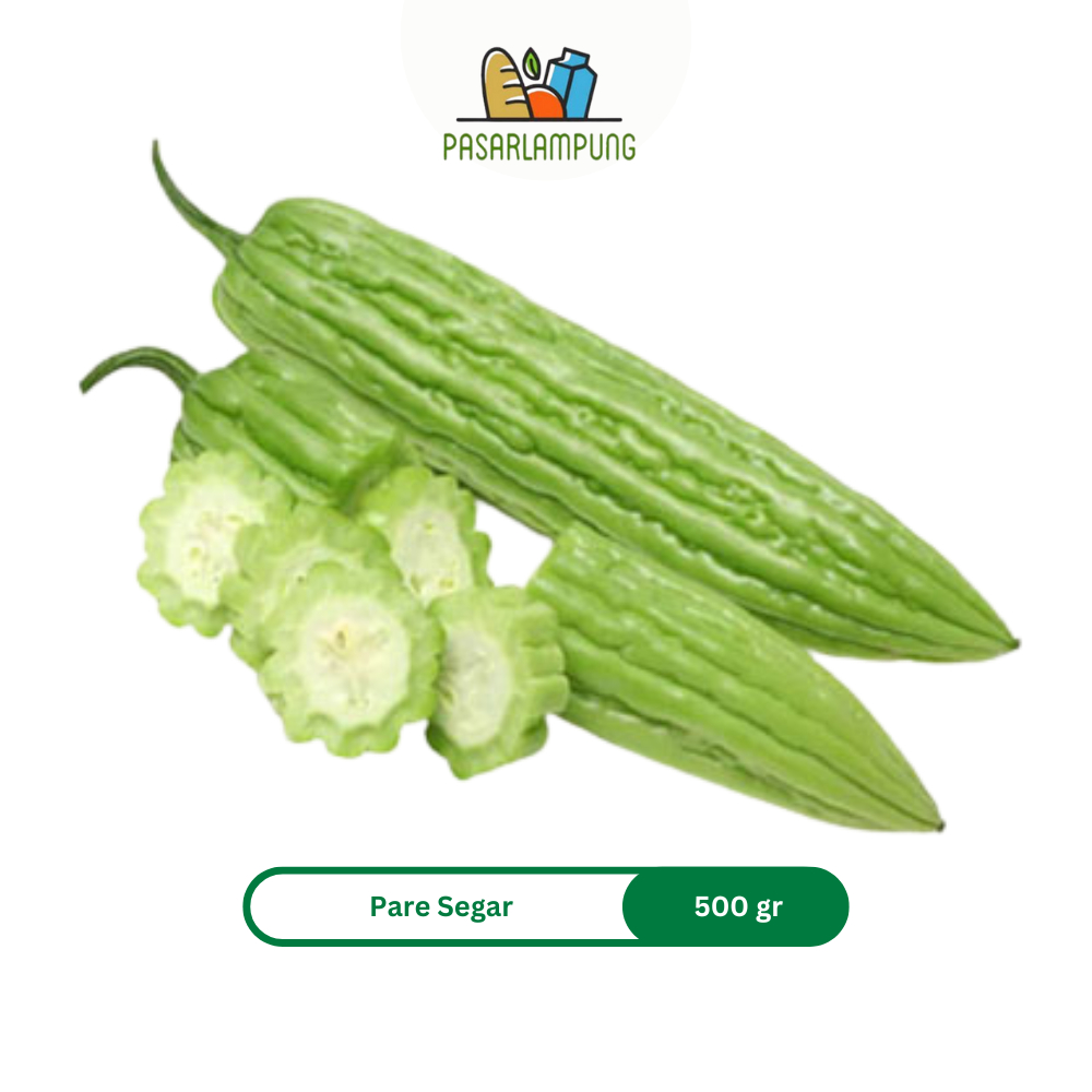 Sayuran Pare Segar Pasar Lampung