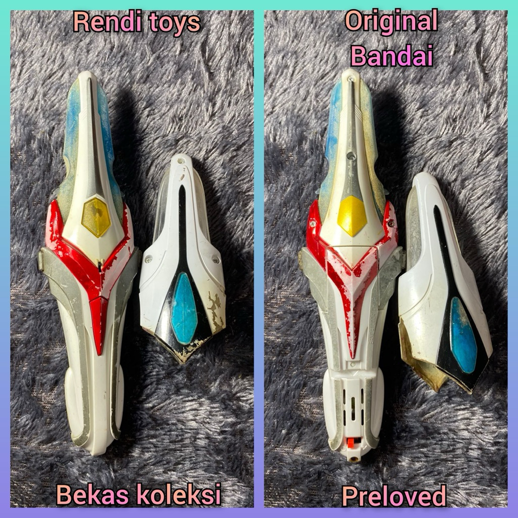 DX ULTRAMAN NEXUS EVOLTRUSTER ULTRAMAN NEXUS Original Bandai Elektrik OFF Bekas Koleksi | Rendi Toys