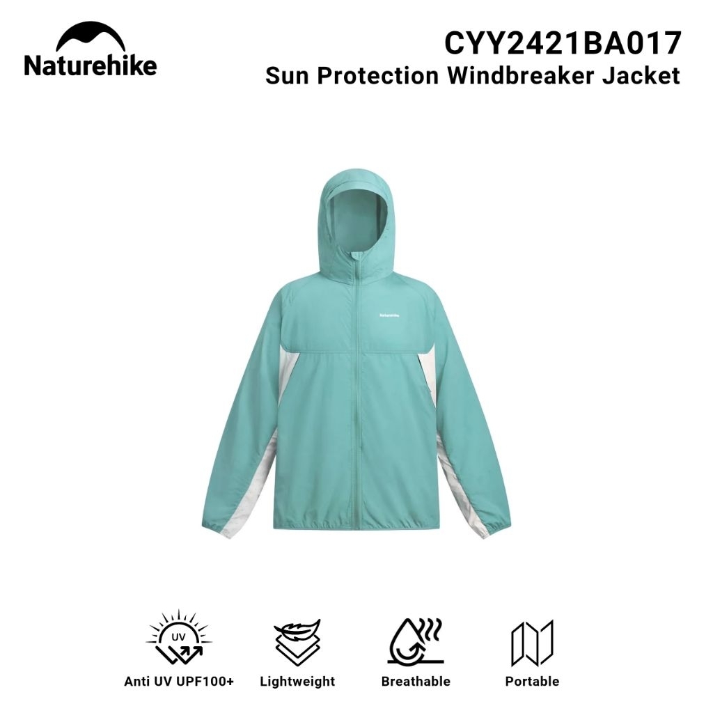JAKET NATUREHIKE CYY2421BA017 CYY2421FS024 LIGHTWEIGHT SUN PROTECTION WINDBREAKER JACKET JAKET RINGA