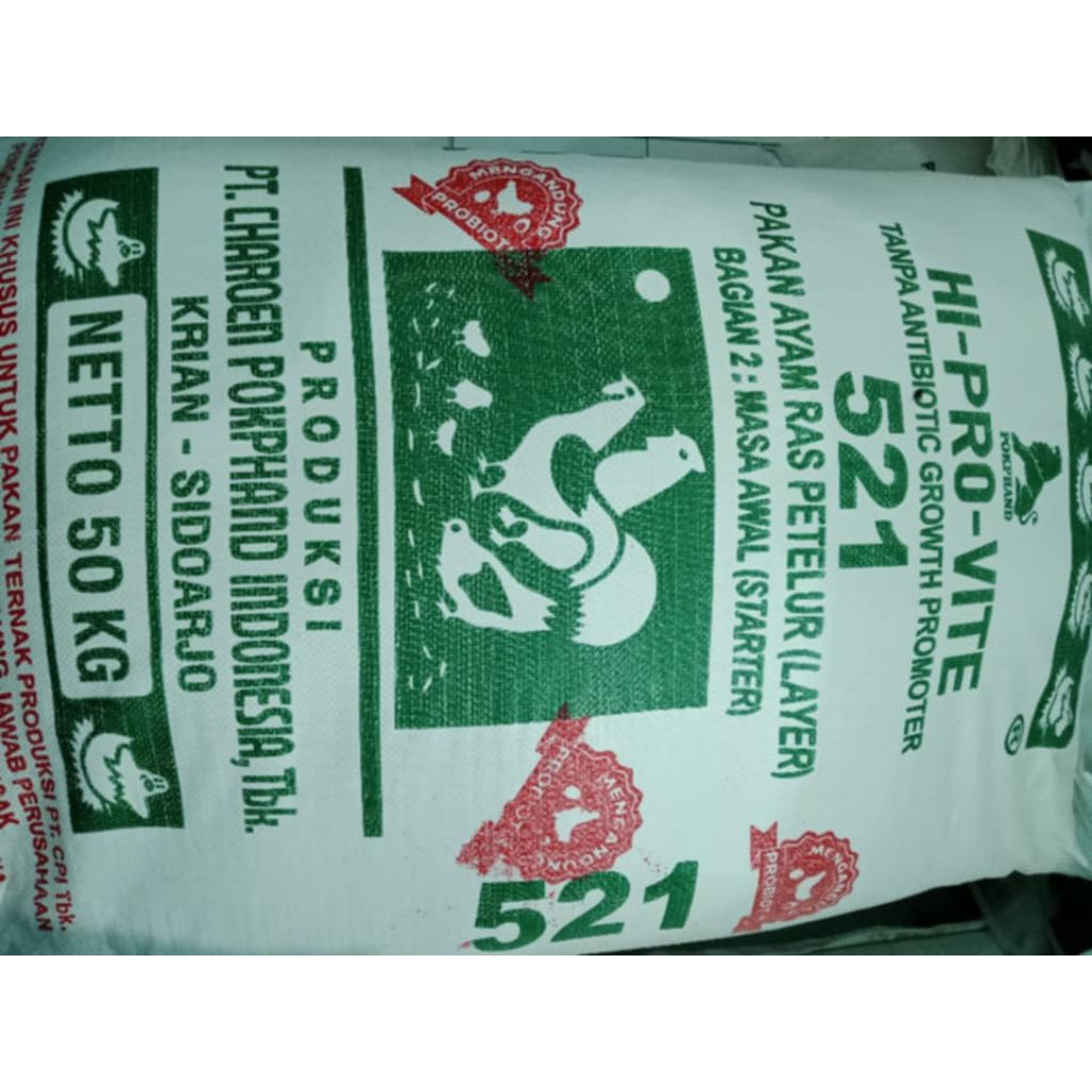 pakan ayam, penggemuk ayam, pur 521 pokphand