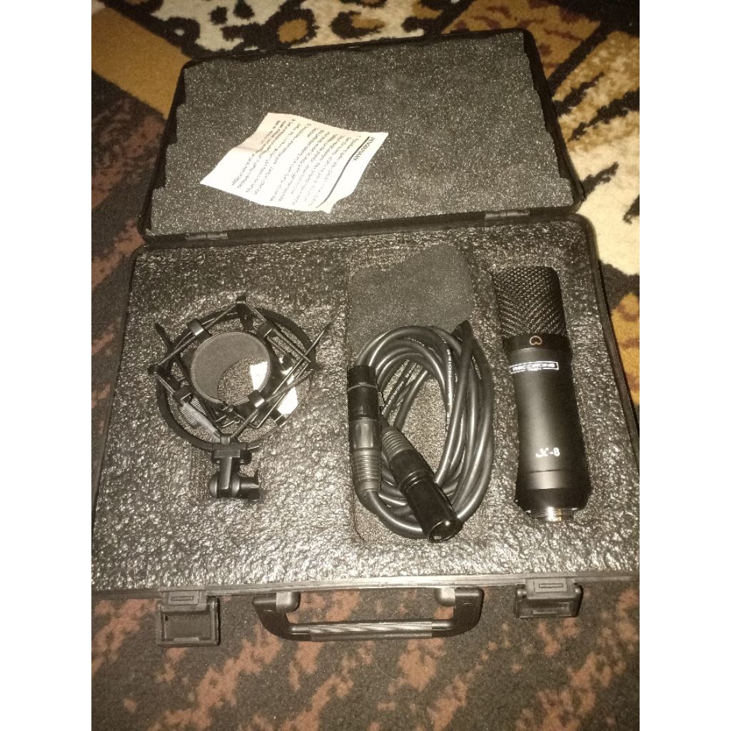 Condenser x8/mic rekaman