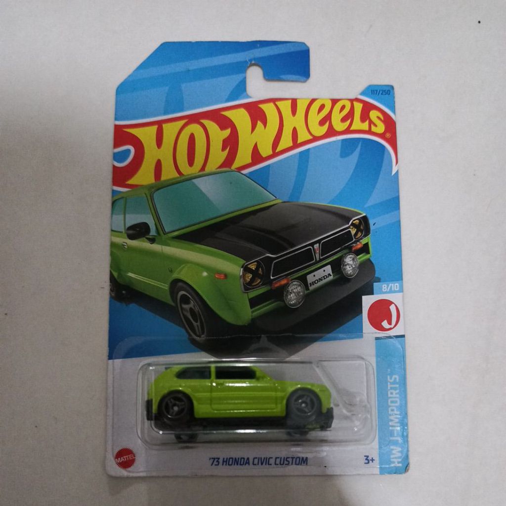 Hot wheels 73 Honda Civic Custom