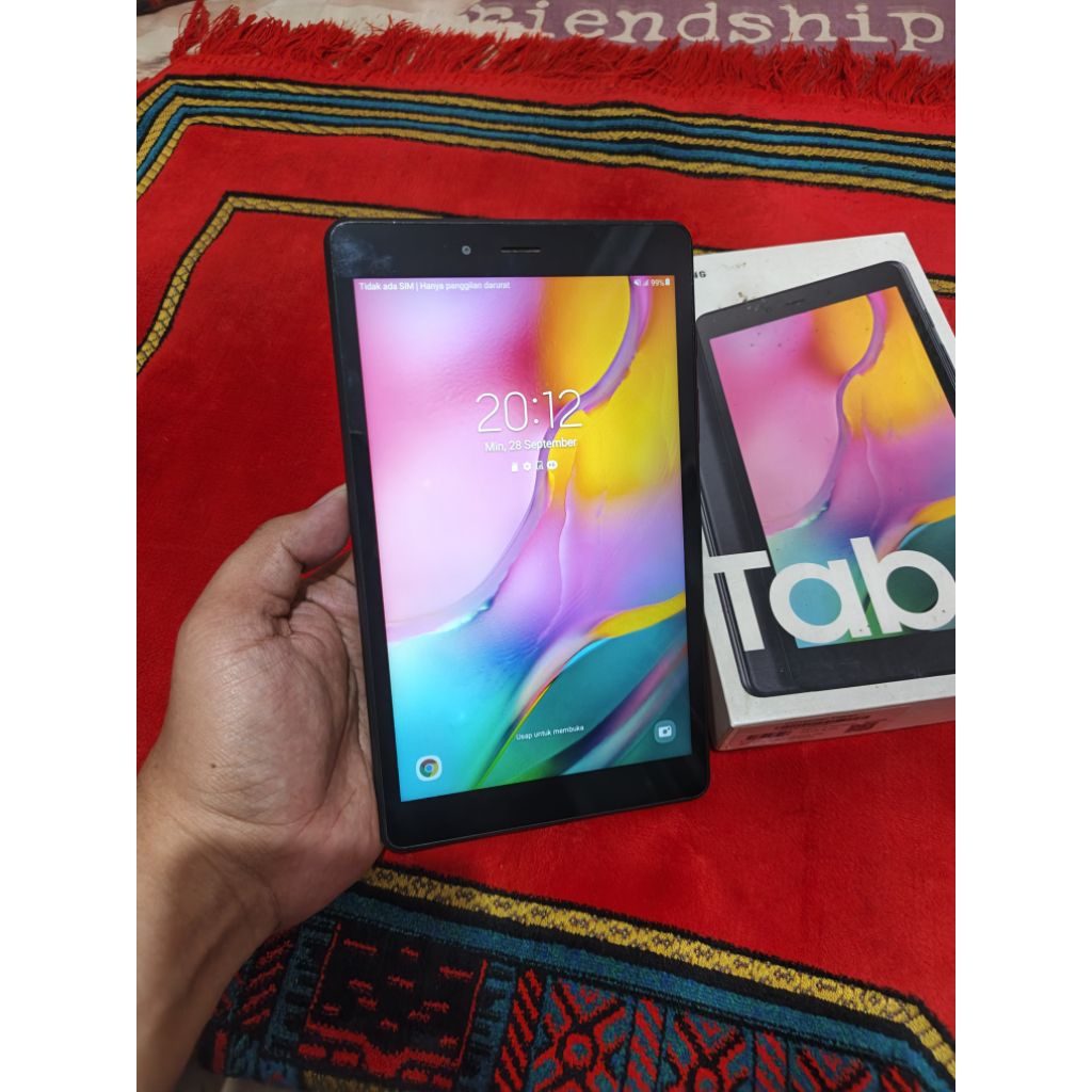 samsung tab A 2019 32gb lengkap 4G sim tablet murah garansi resmi