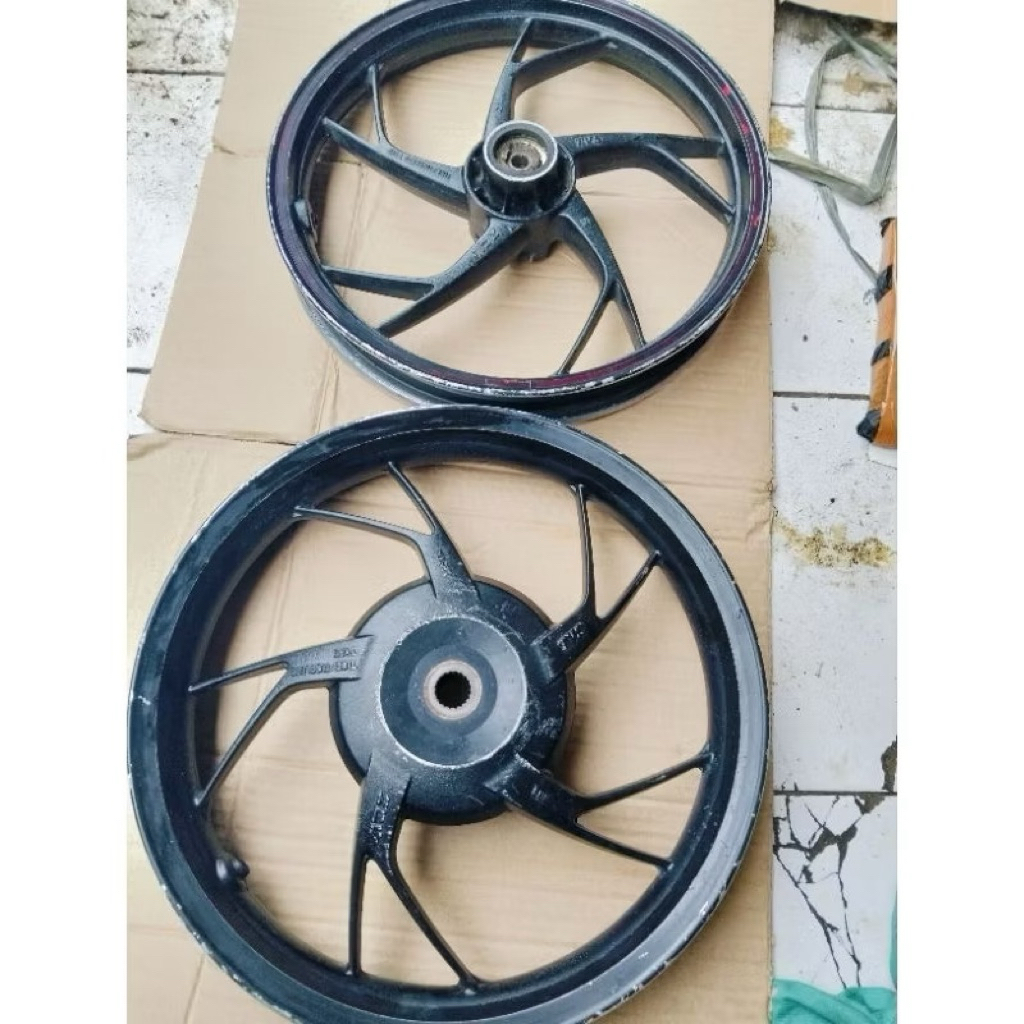 VELG RACING TVS DAZZ ORIGINAL COPOTAN VELG RACING TVS DAZZ PELEK TVS DAZZ MATIC SEKEN ORI